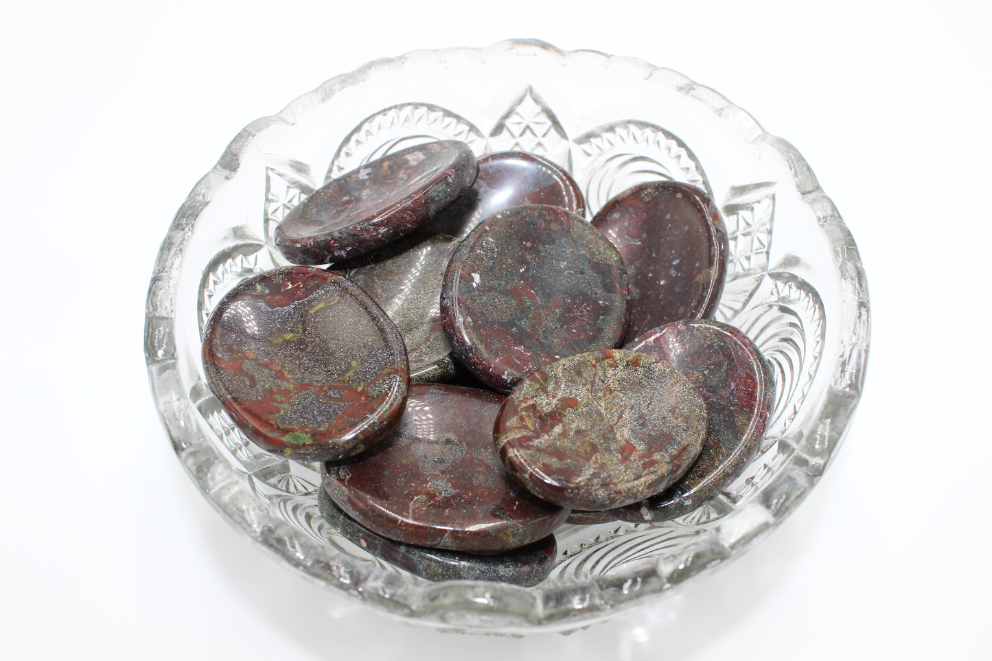 Dragon's Blood Jasper Worry Stone