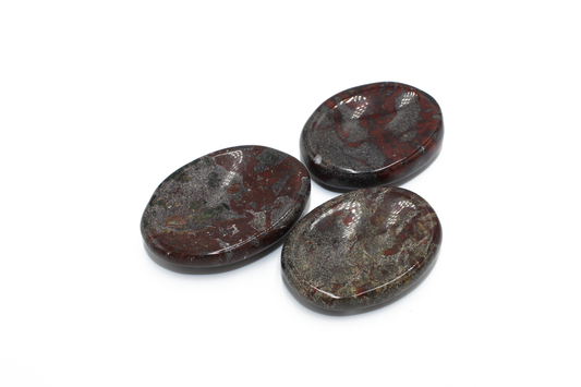 Dragon's Blood Jasper Worry Stone