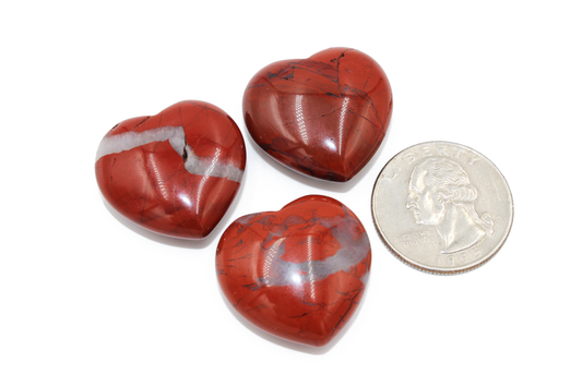 Red Jasper Heart (Small)