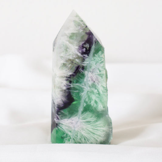 Freeform Snowflake Fluorite C