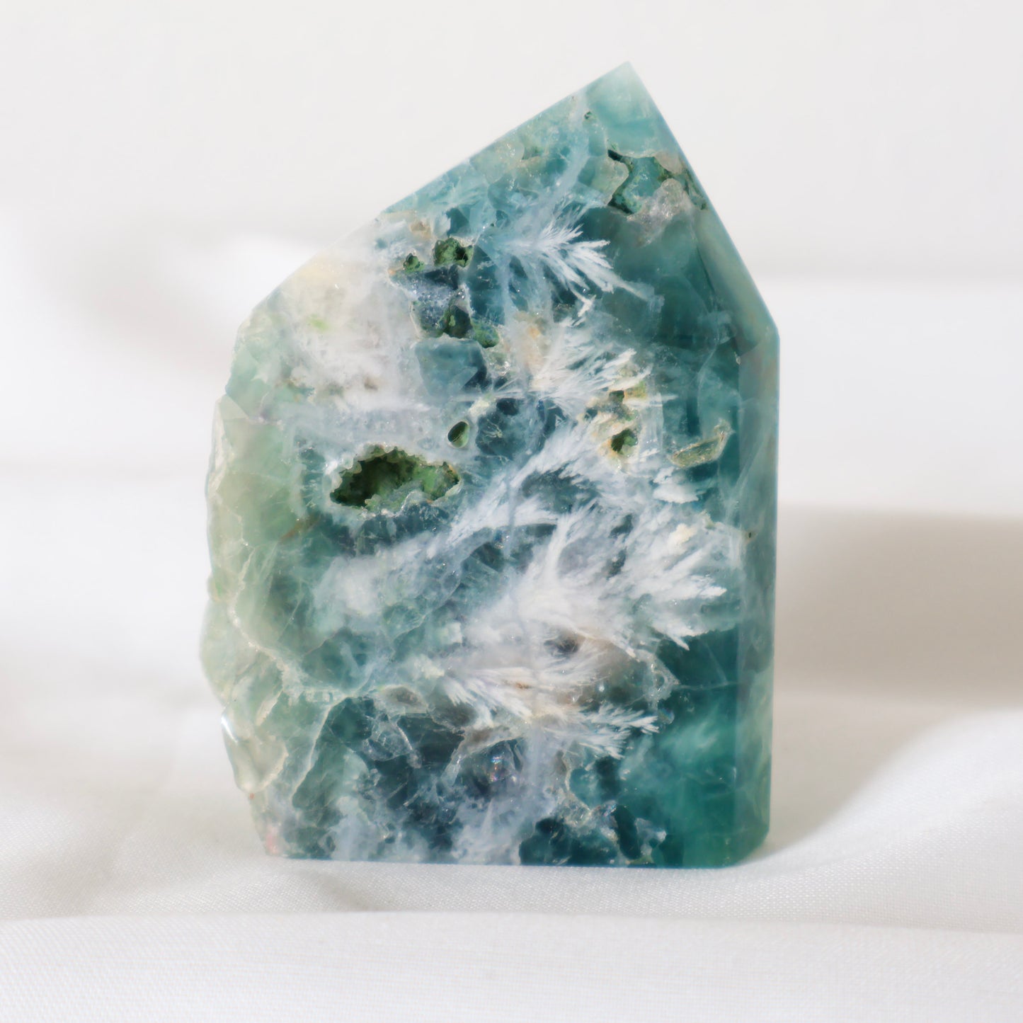 Freeform Snowflake Fluorite D