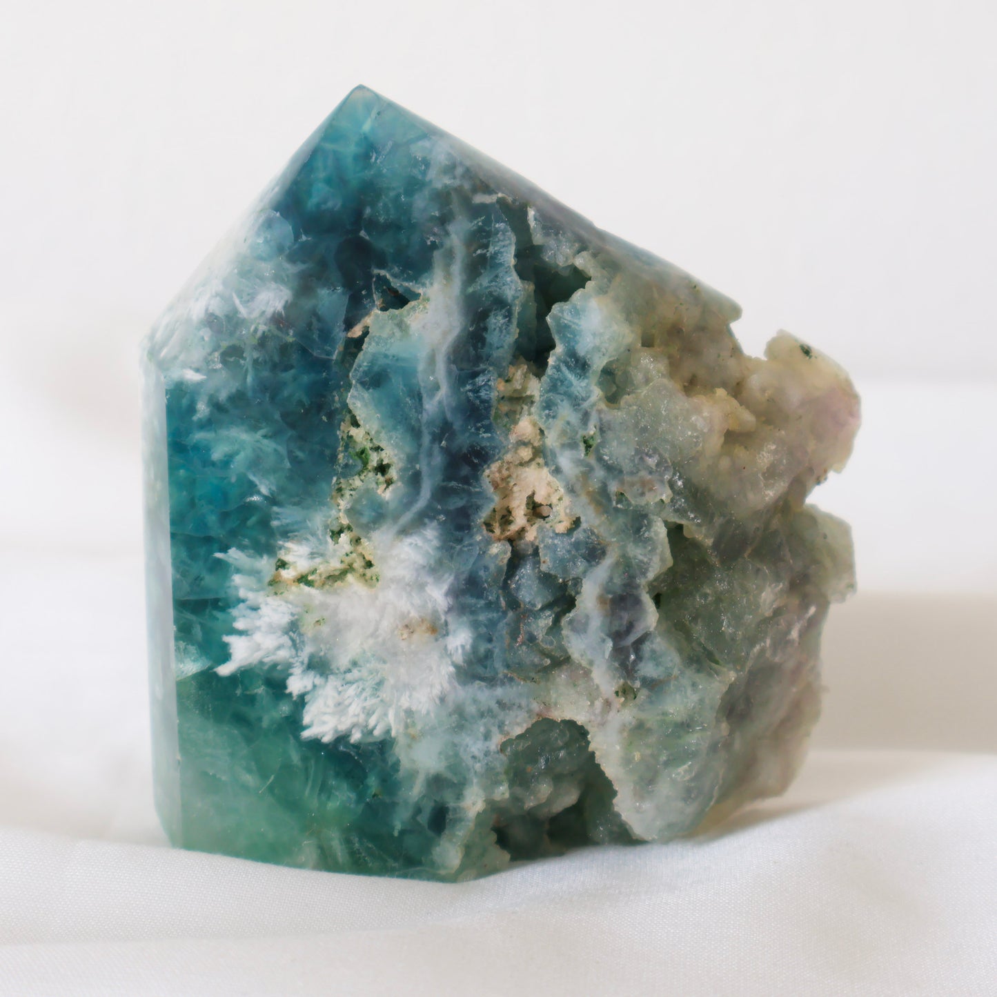 Freeform Snowflake Fluorite E