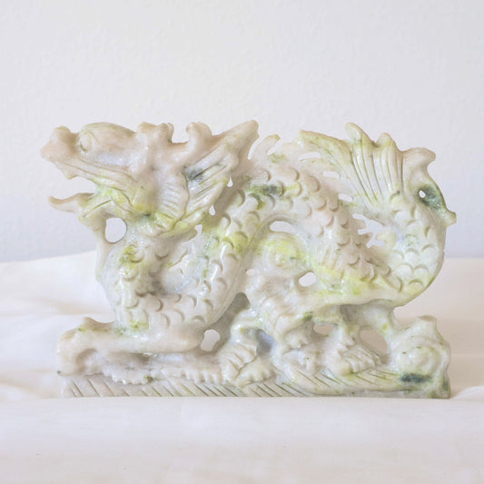 Marble Dragon Carving