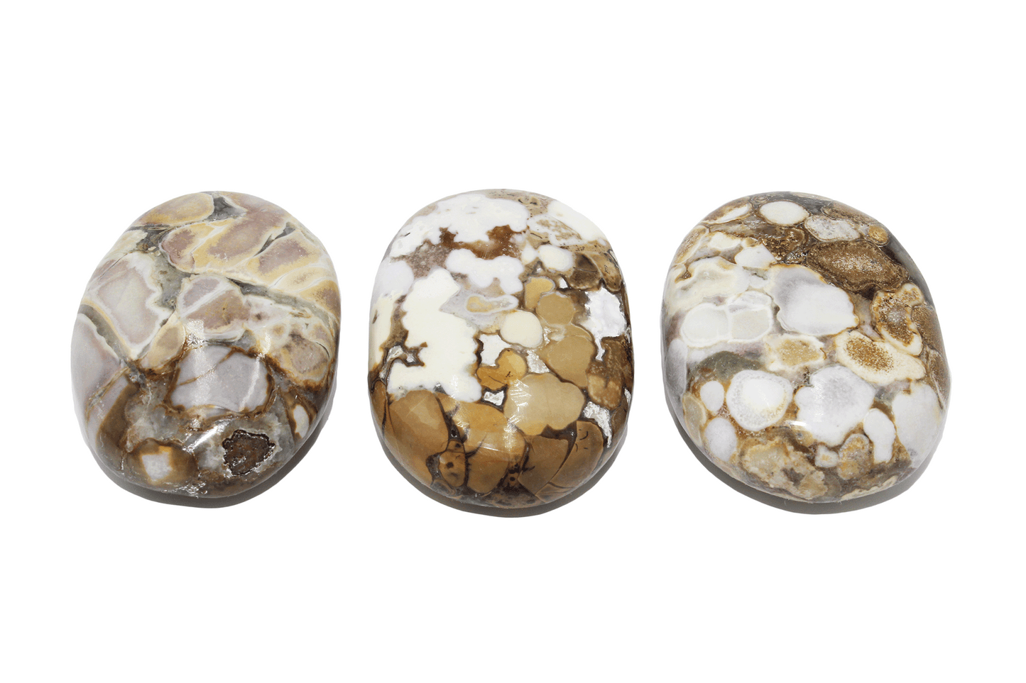 Spotted Agate Palm Stone