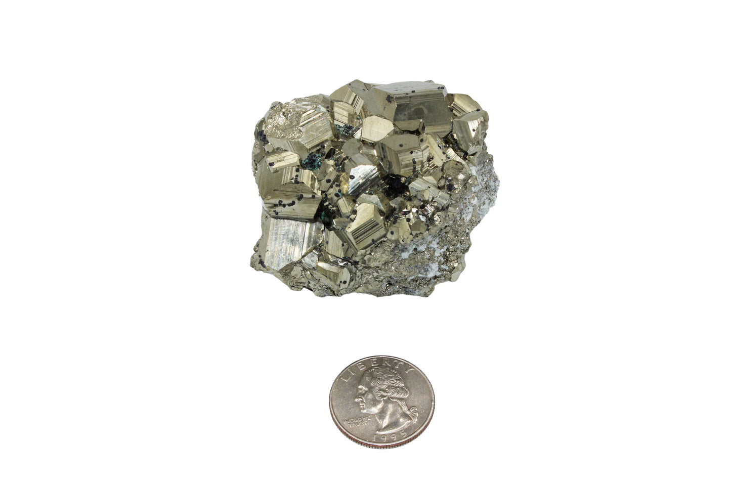 Pyrite with Minerals -D