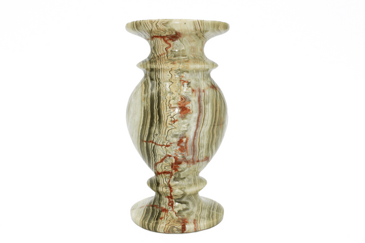 Green Onyx Vase (6-inch) -D