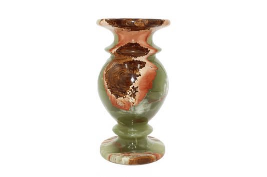 Green Onyx Vase (6-inch) -E