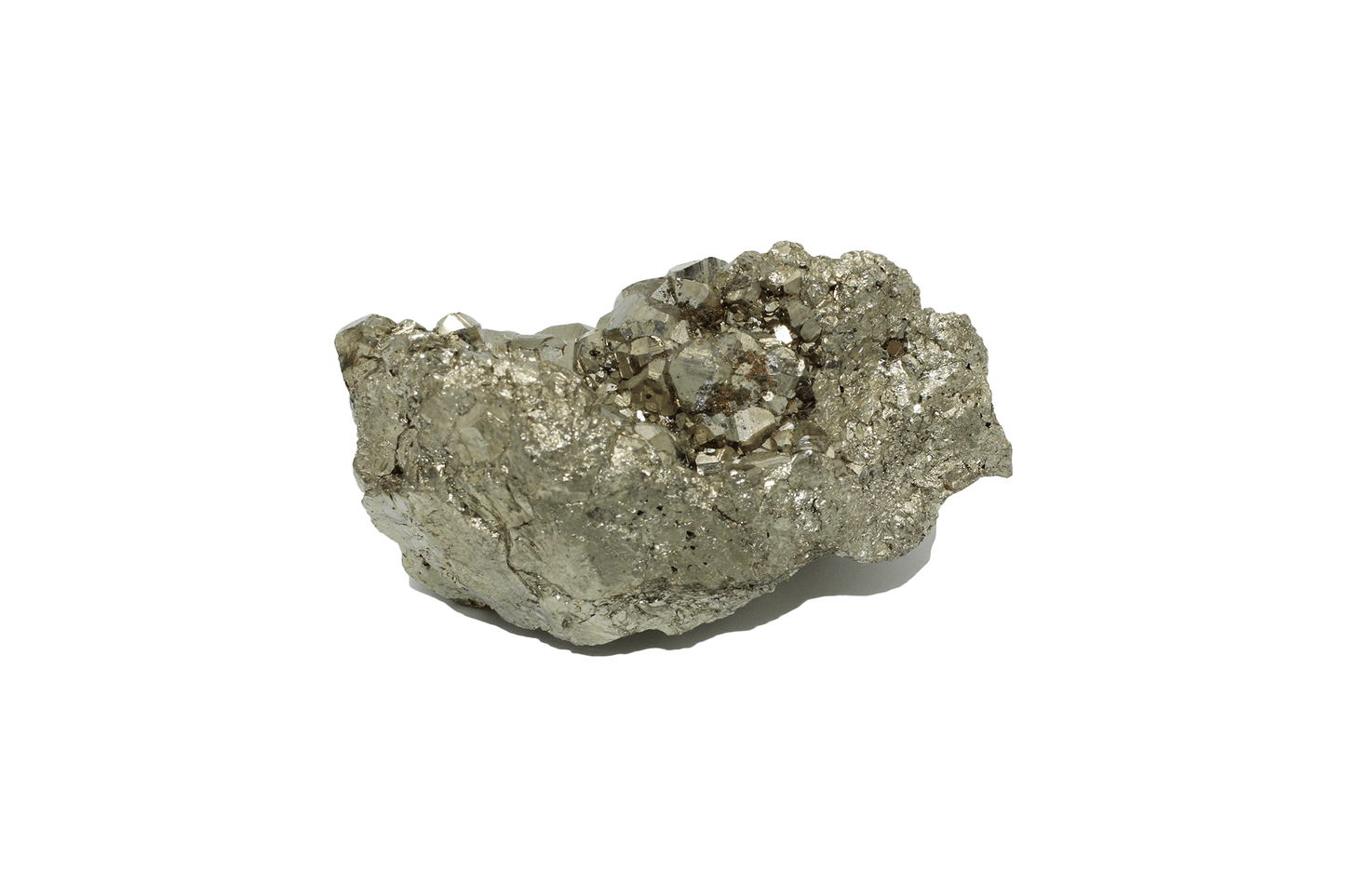 Pyrite Crystal Cluster- B