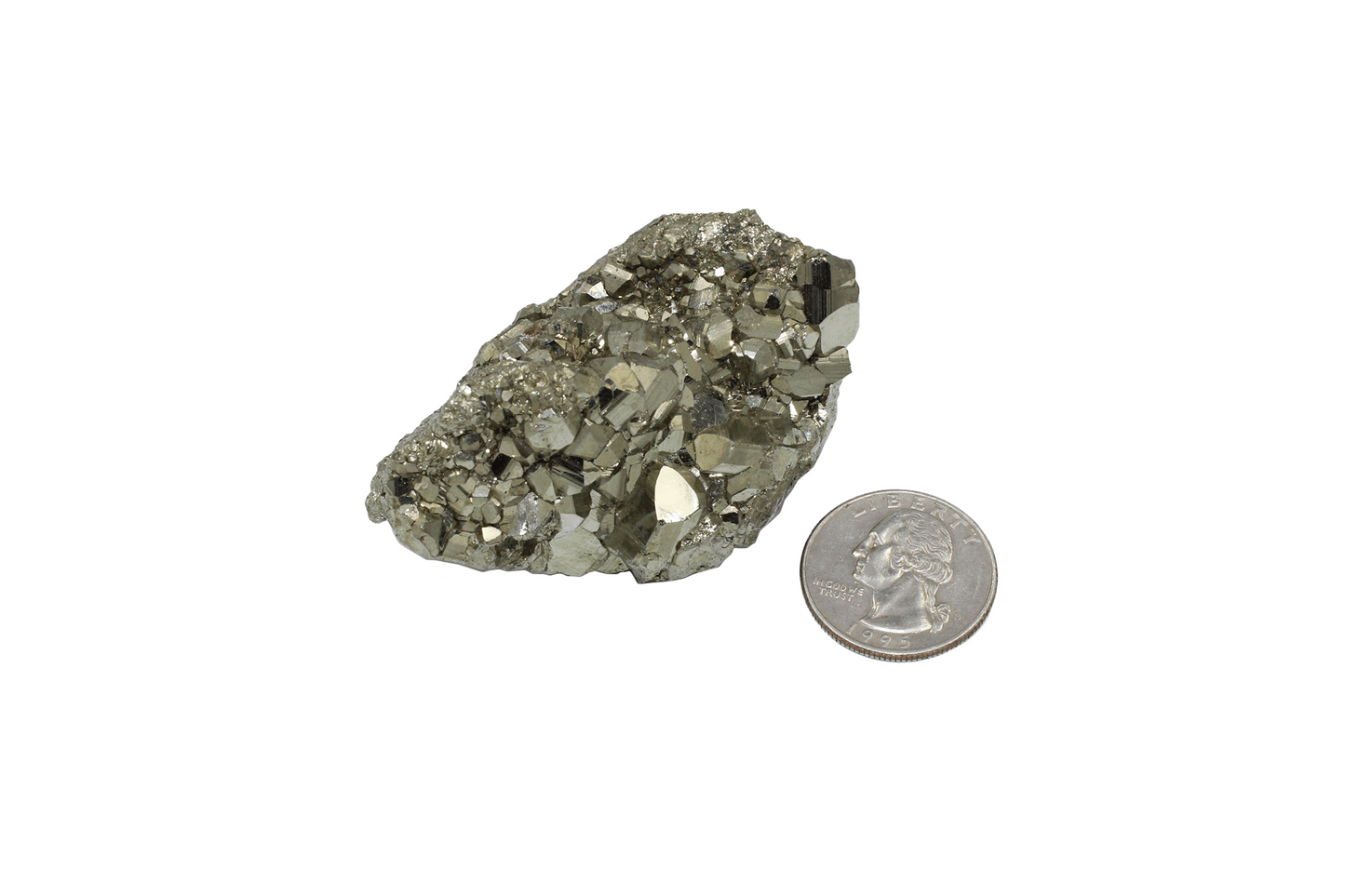 Pyrite Crystal Cluster- B