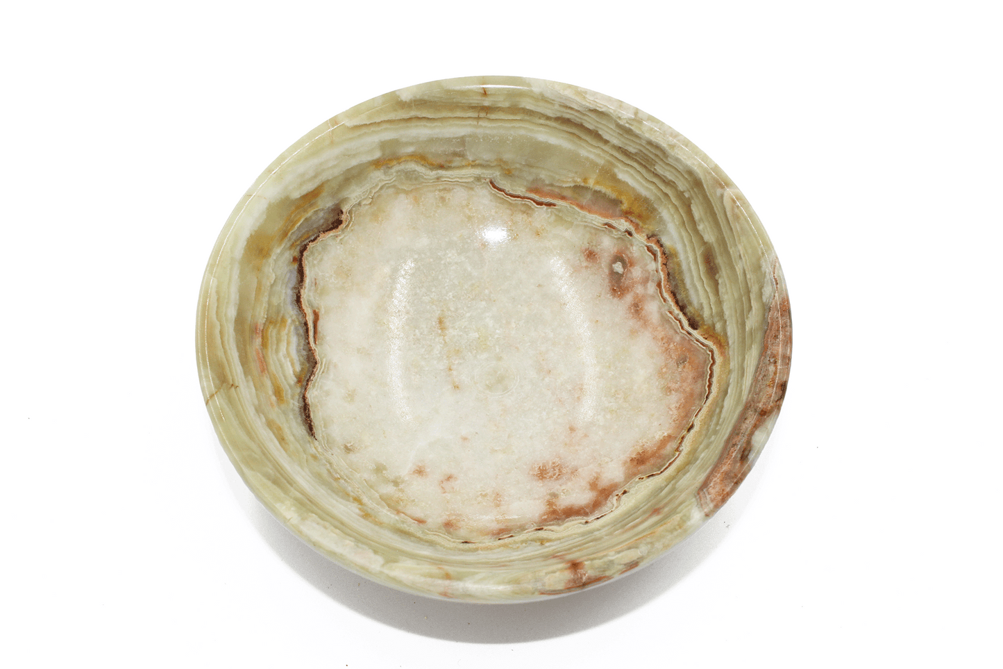 Green Onyx Bowl (4-inch) -B