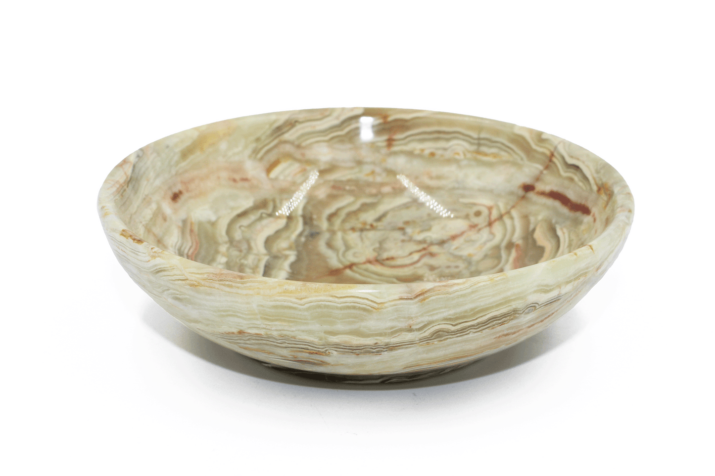 Green Onyx Bowl (5-inch) -A