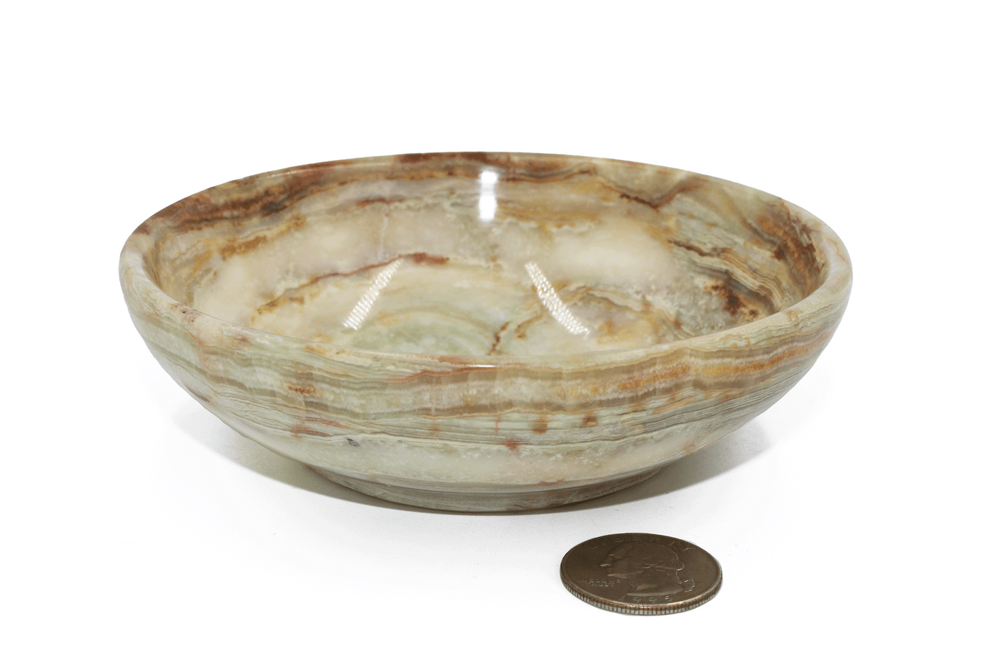 Green Onyx Bowl (5-inch) -C