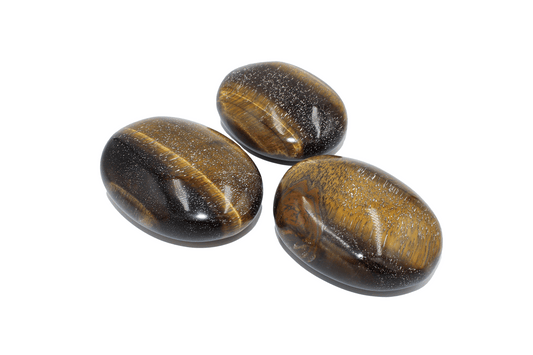 Tigers Eye Palm Stone