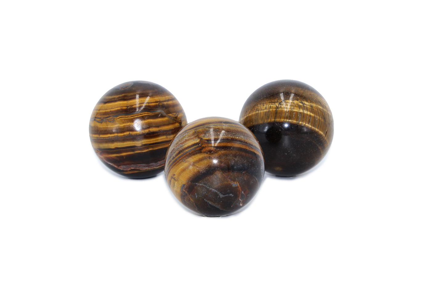 Tiger Eye Spheres