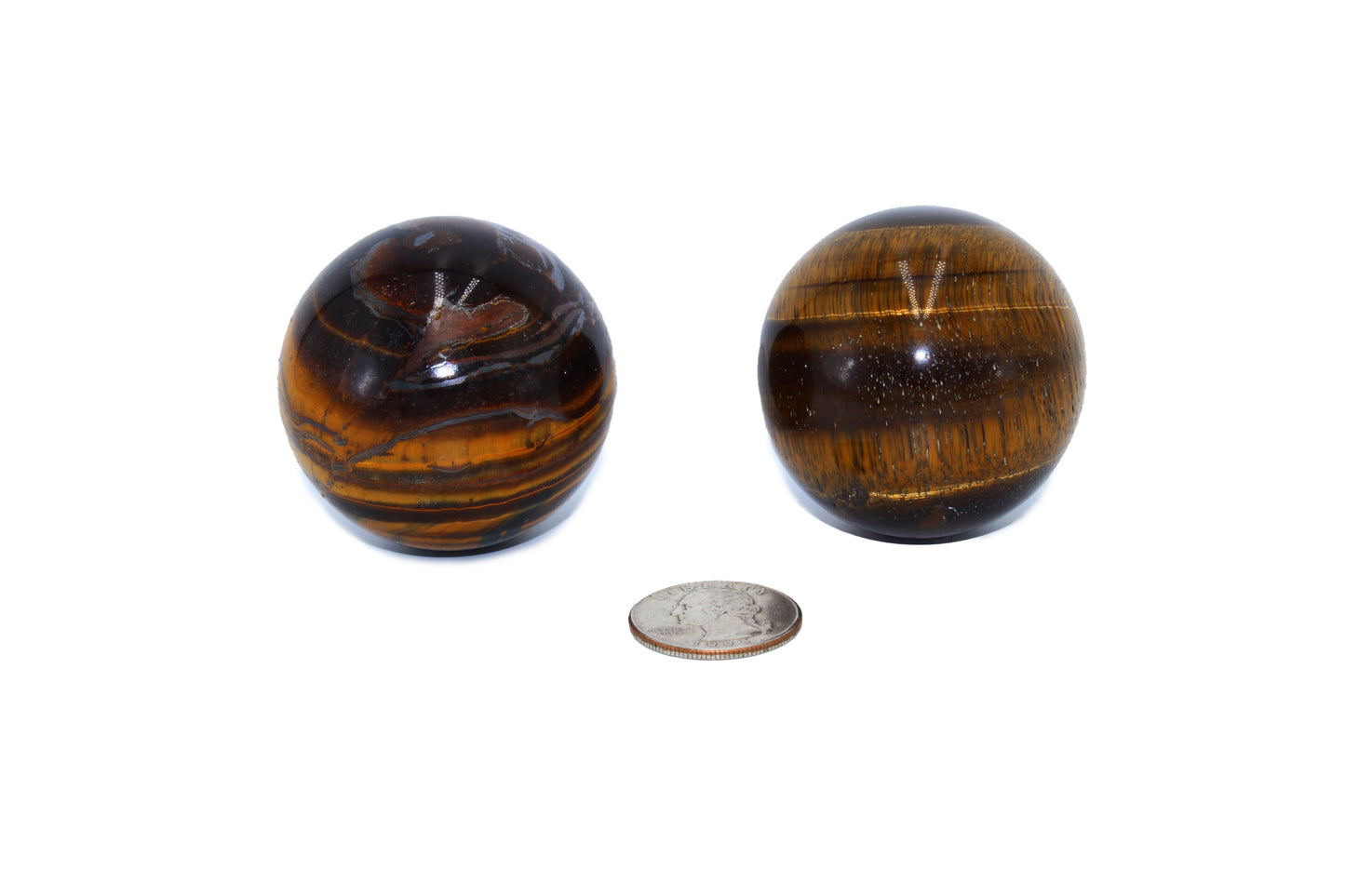 Tiger Eye Spheres