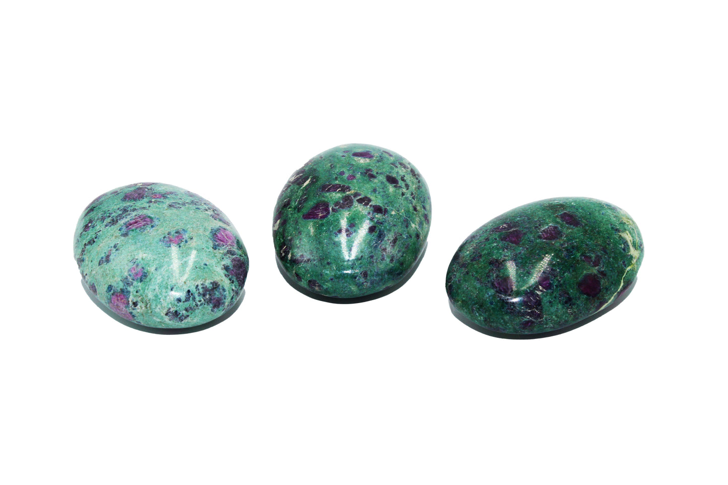 Ruby Fuchsite Palm Stone