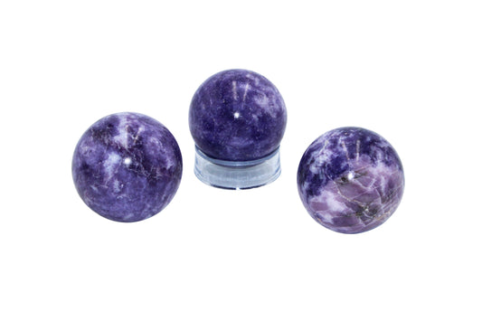 Lepidolite Sphere