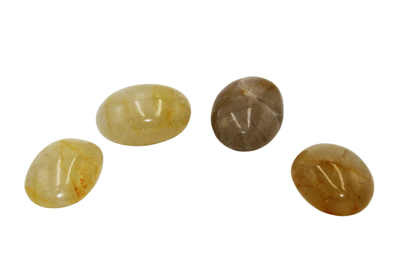 Hematite Quartz Palm Stone