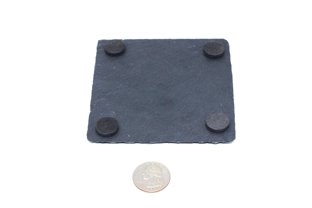 Coaster Carrying Rocksa Slate Coaster Set – Geoscape Rock Shop