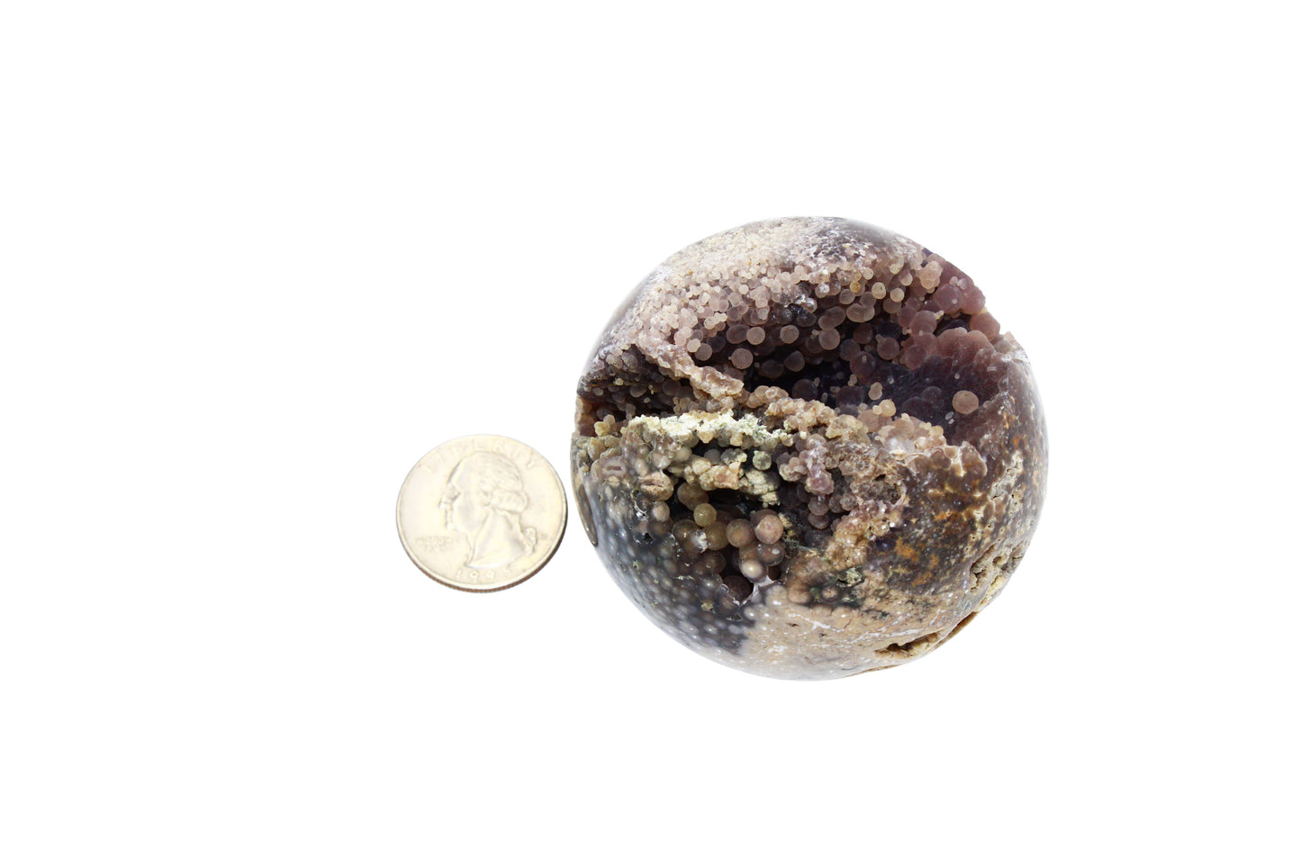 Grape Agate Sphere