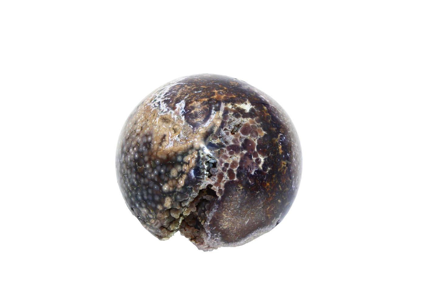 Grape Agate Sphere