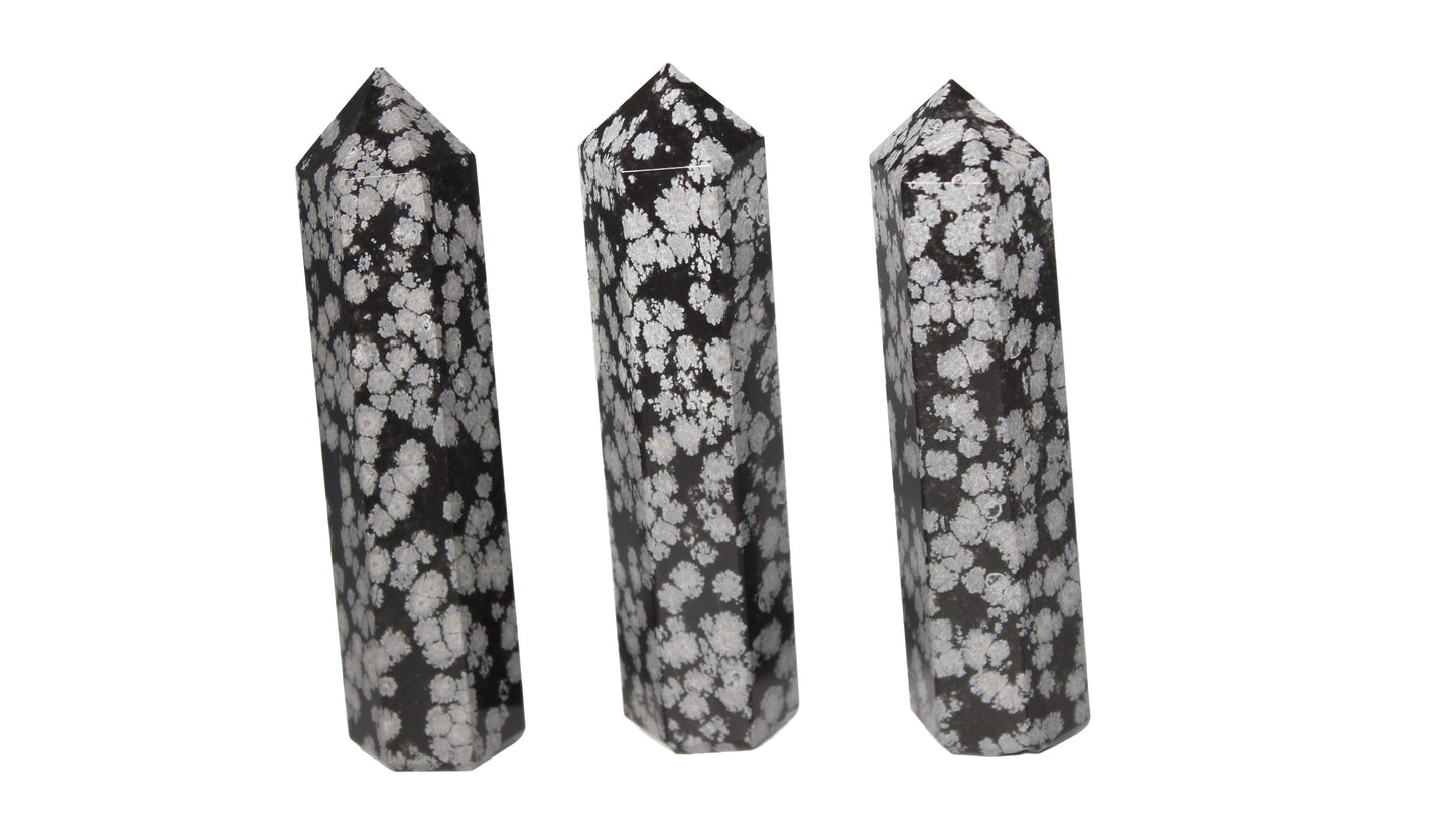 Snowflake Obsidian Obelisk