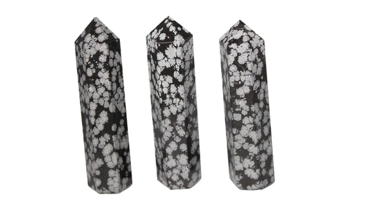 Snowflake Obsidian Obelisk