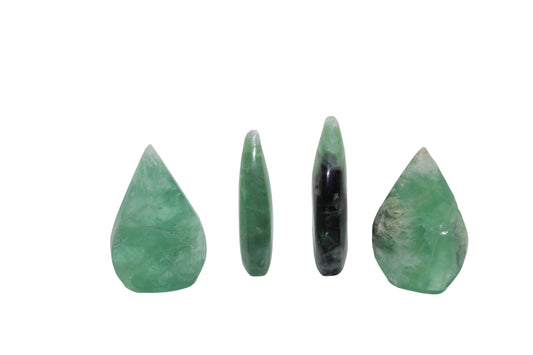 Fluorite Snowflake Flame Small