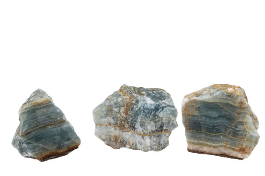 Blue Onyx One Side Polished