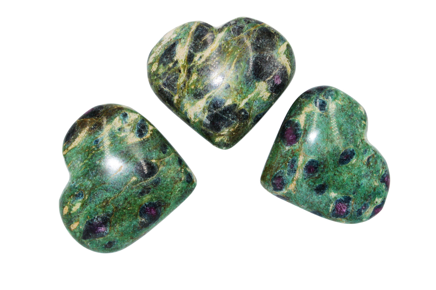 Ruby Fuchsite Heart