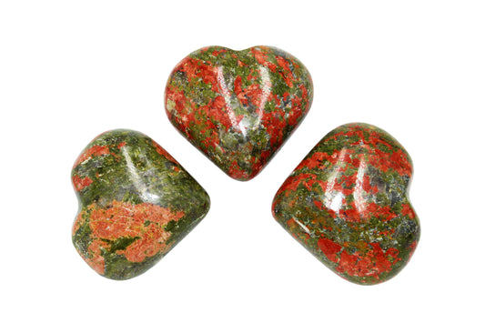 Unakite Heart