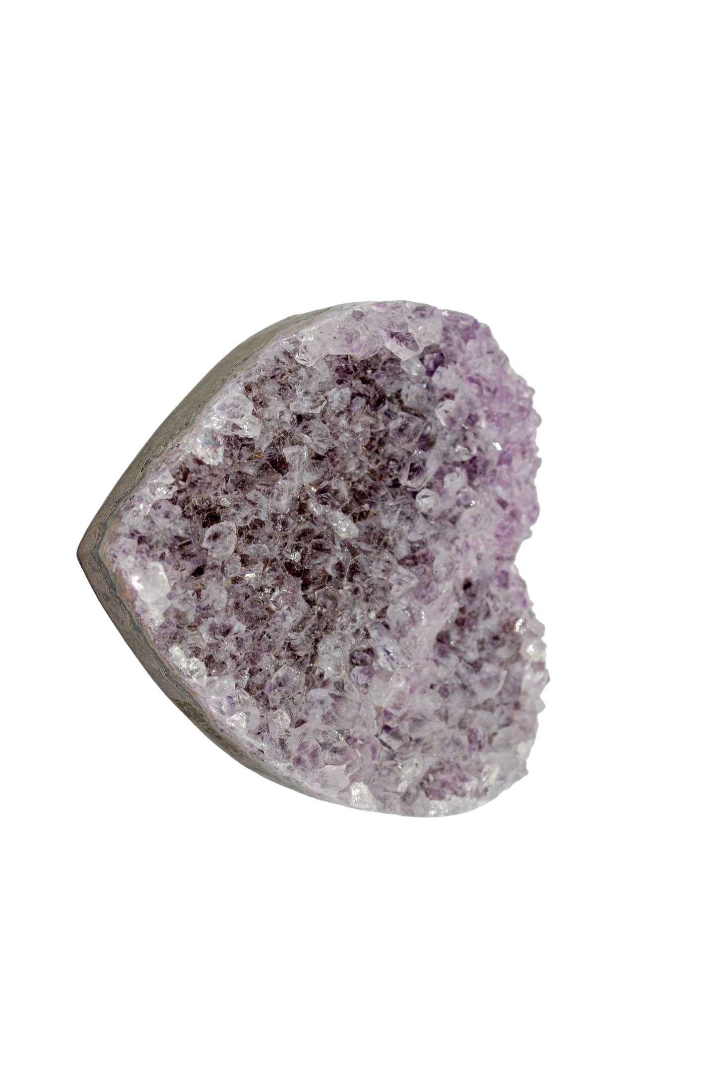 Amethyst Shape Heart
