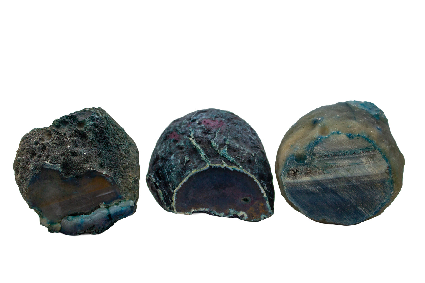 Blue Agate Top Polished