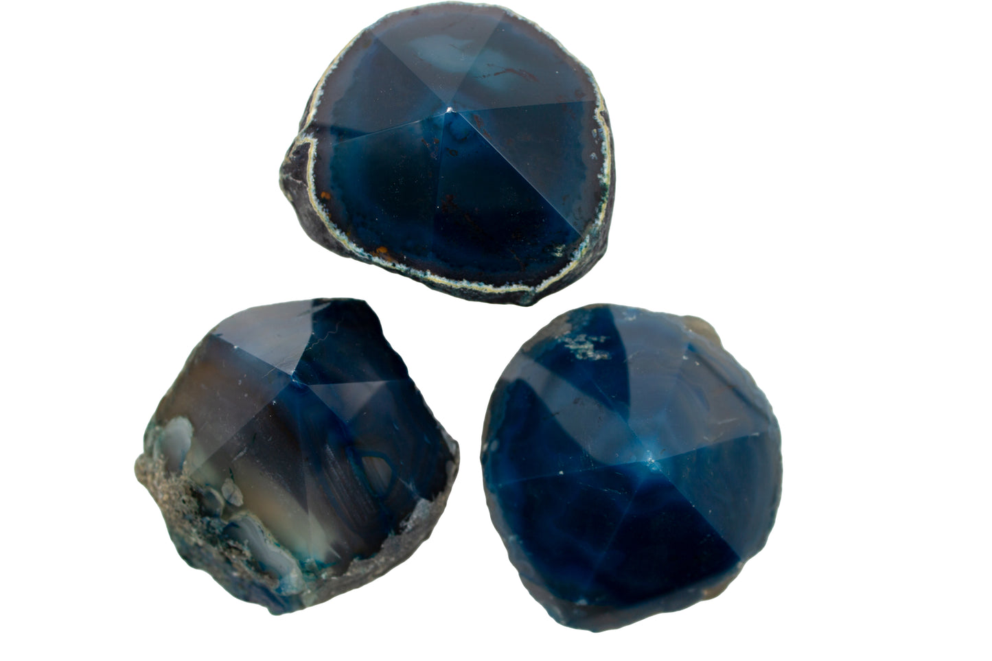 Blue Agate Top Polished