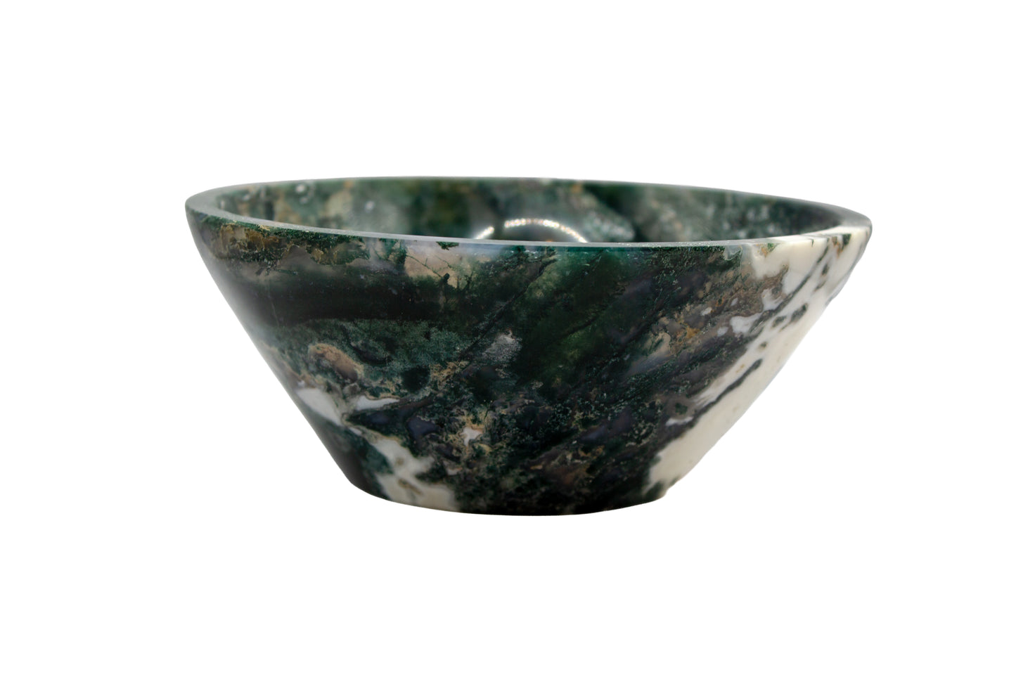 Moss Tree Agate Bowl
