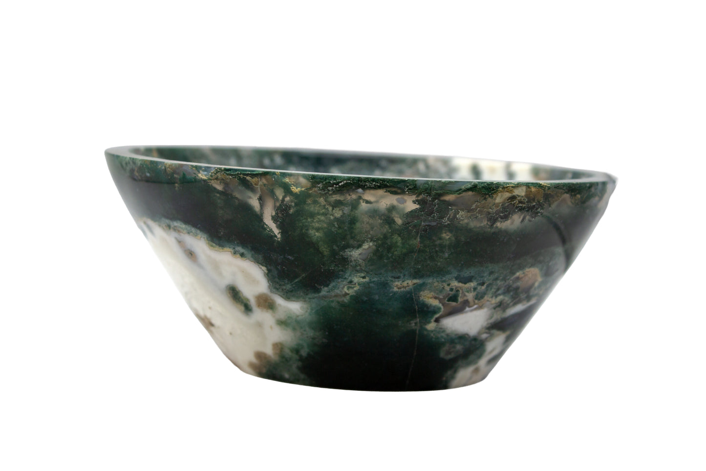 Moss Tree Agate Bowl