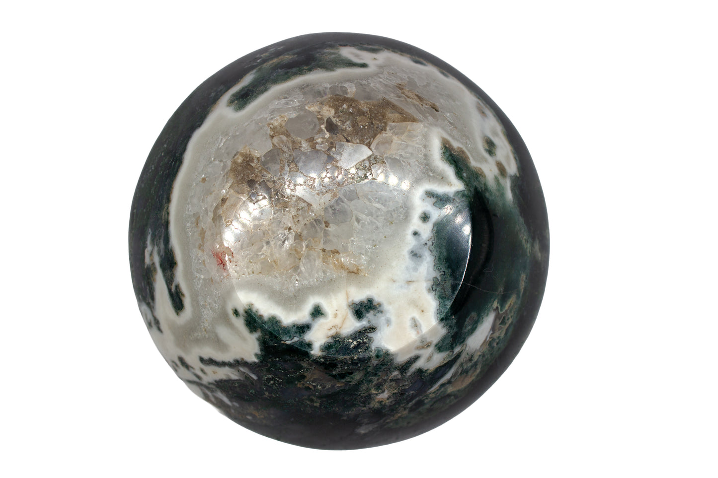 Moss Tree Agate Bowl