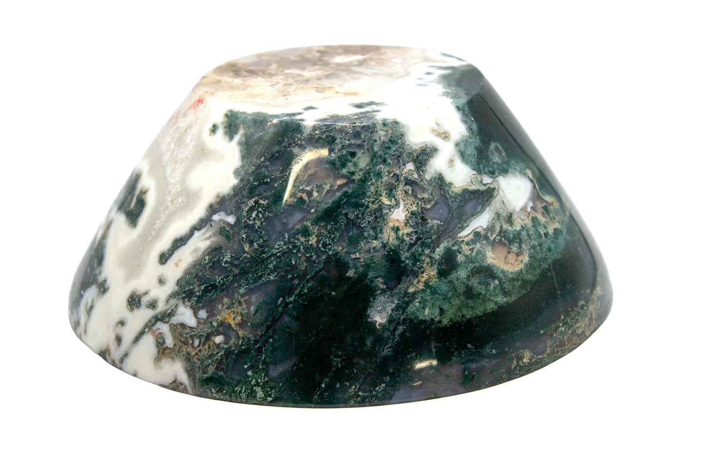 Moss Tree Agate Bowl