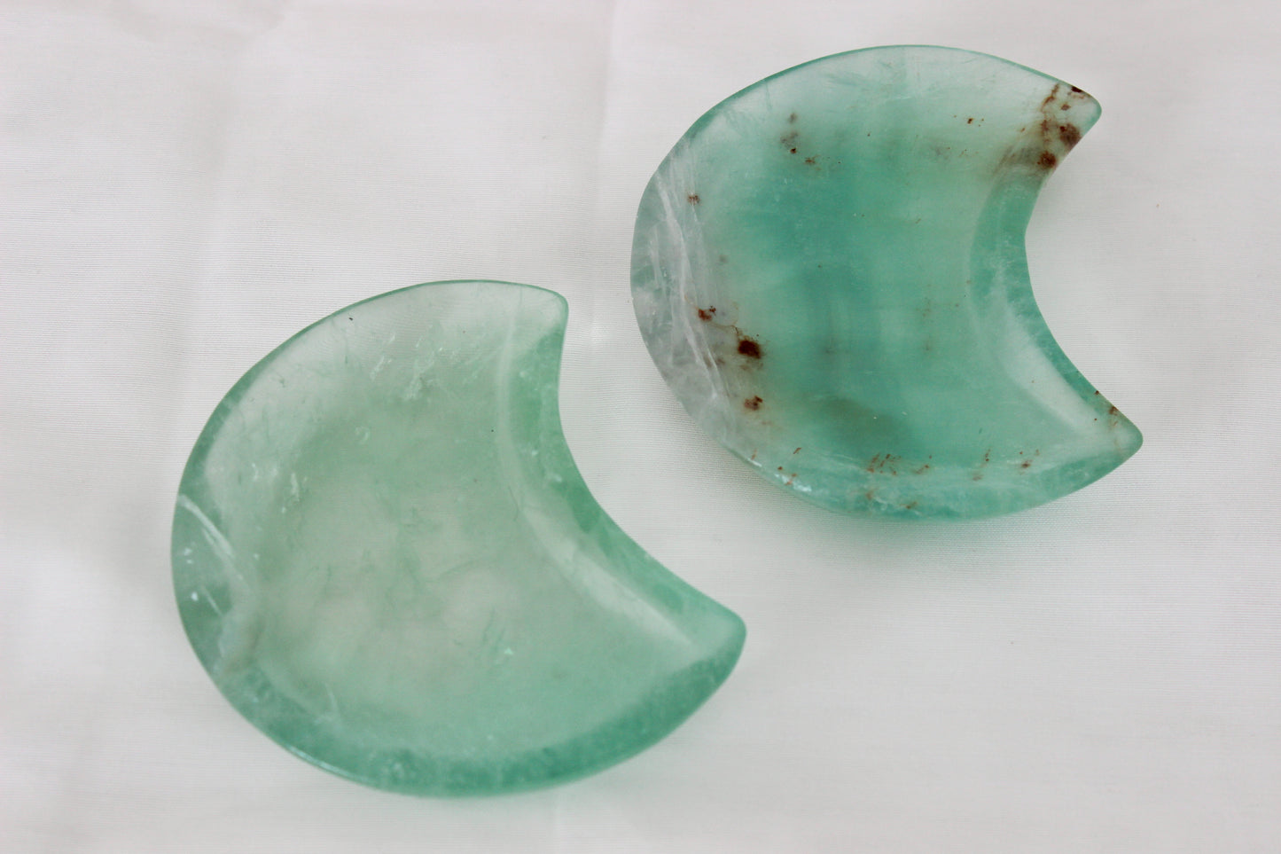 Fluorite Moon Dish Large