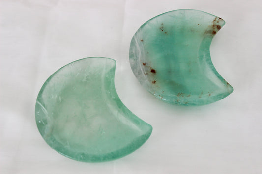 Fluorite Moon Dish Large
