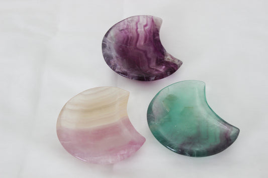 Fluorite Moon Dish