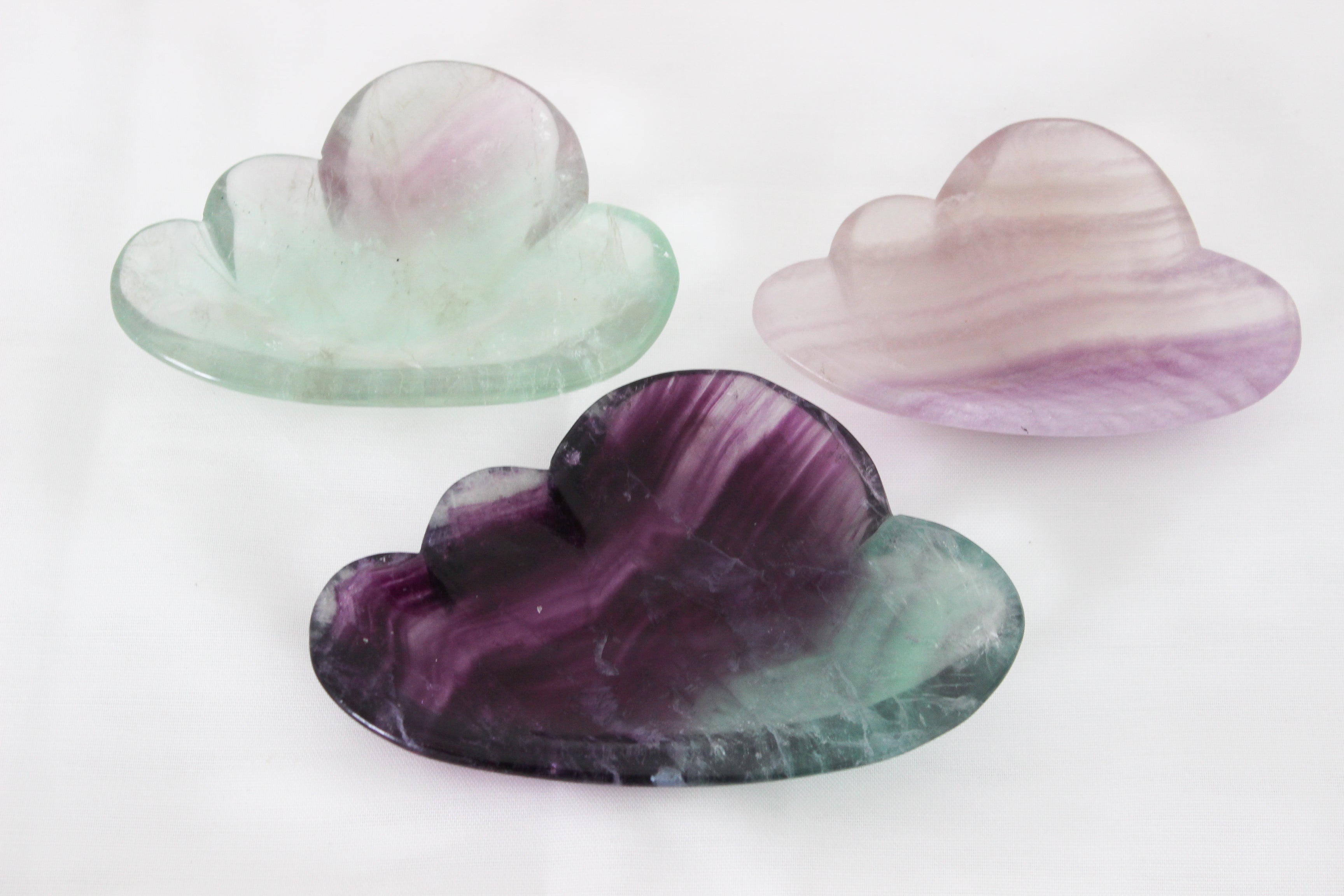 Fluorite Cloud Dish – Geoscape Rock Shop