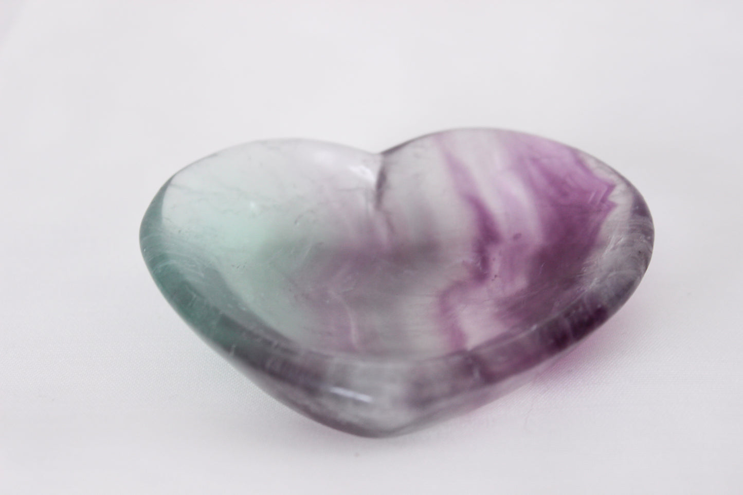 Fluorite Heart Dish