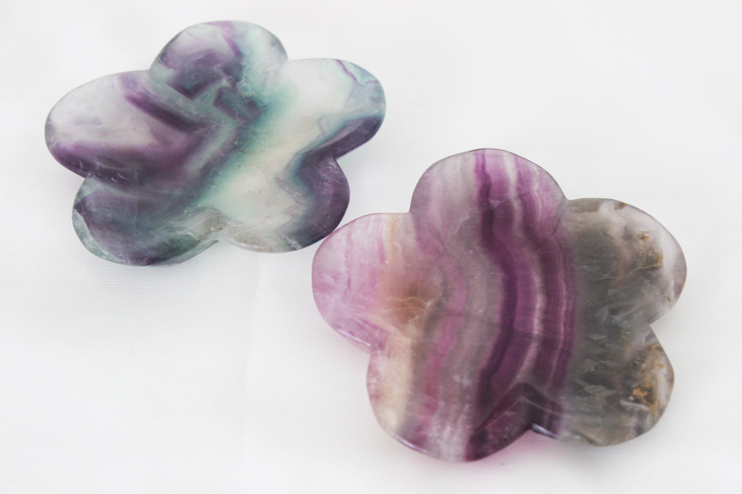 Fluorite Flower Dish