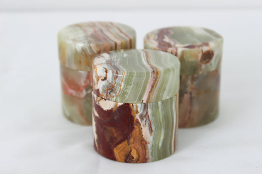 Small Onyx Pill Box
