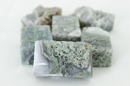 Polished Moss Agate Minilith