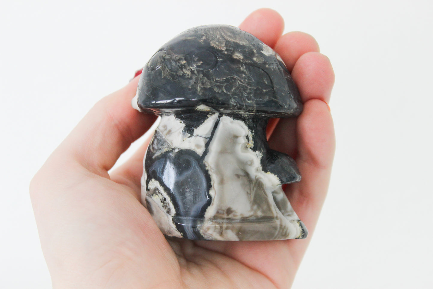 Fluorescent Agate Mushrooms