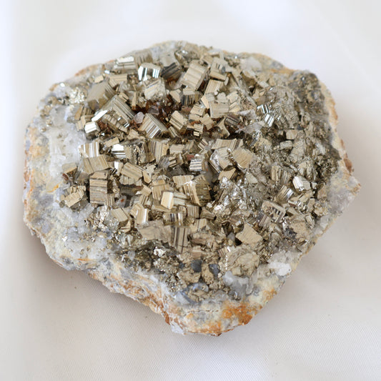Indonesian Pyrite with Quartz B