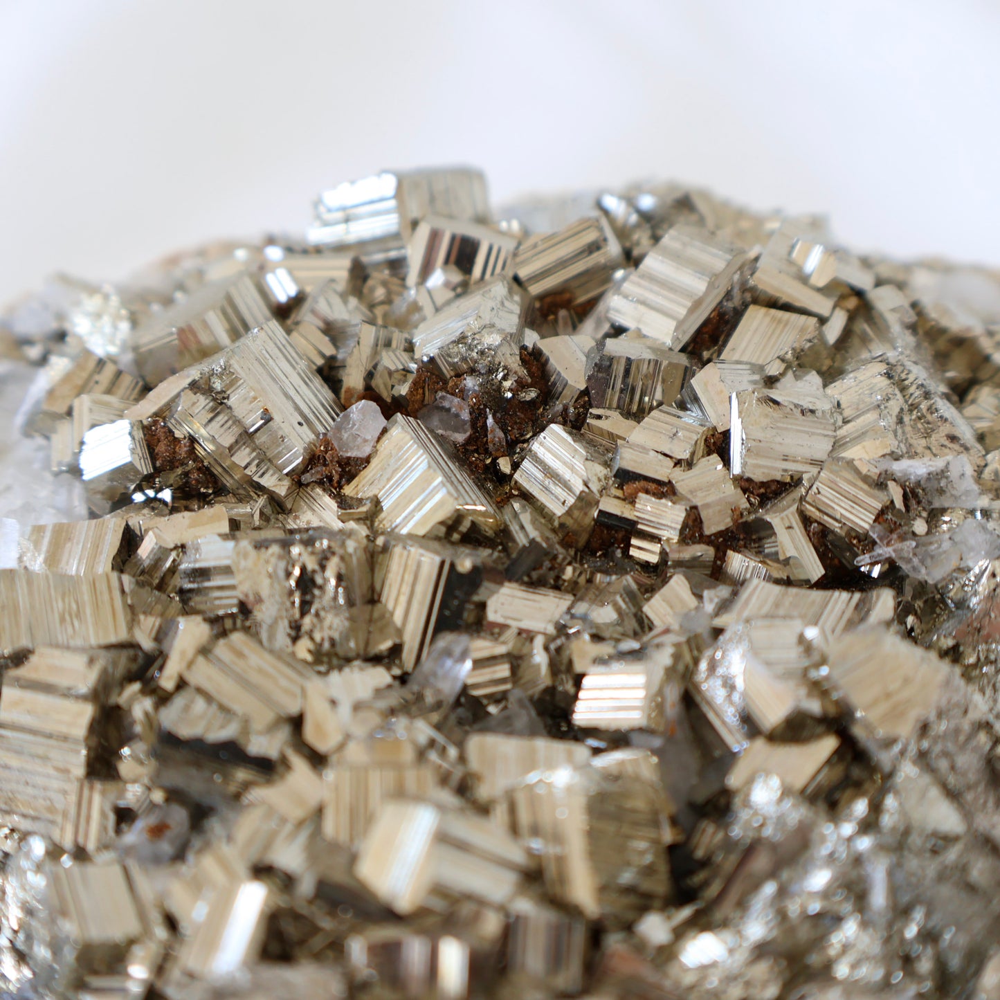 Indonesian Pyrite with Quartz B