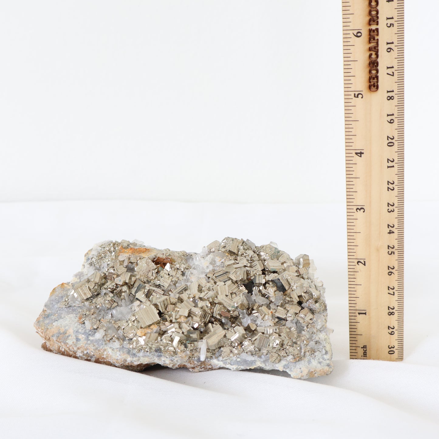 Indonesian Pyrite and Quartz E